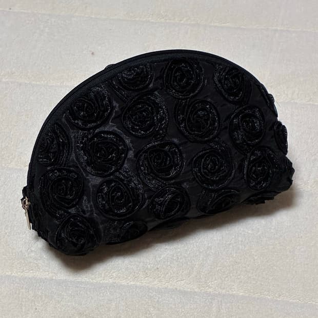 빈티지 플라워 파우치 