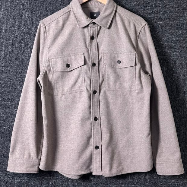 H&M 릴렉스핏 셔츠형 자켓 M