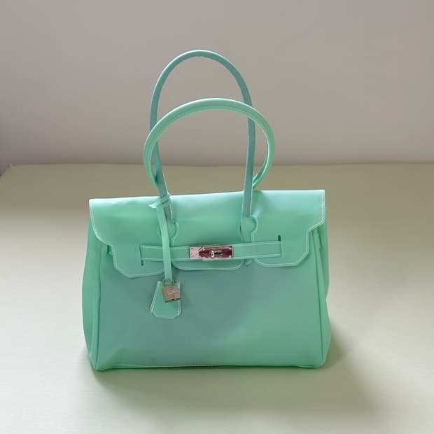 키키 민트 젤리버킨백