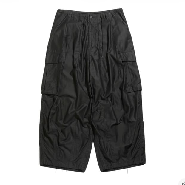 니들스 hd bdu 팬츠 블랙