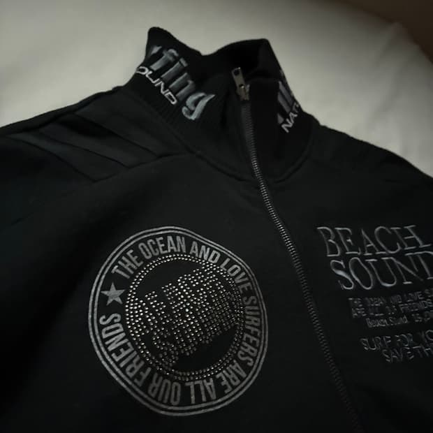 Beach Sound 코튼 집업