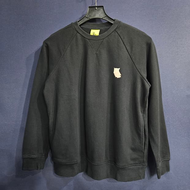 럭키슈에뜨 블랙 남성 오버핏 95 맨투맨 