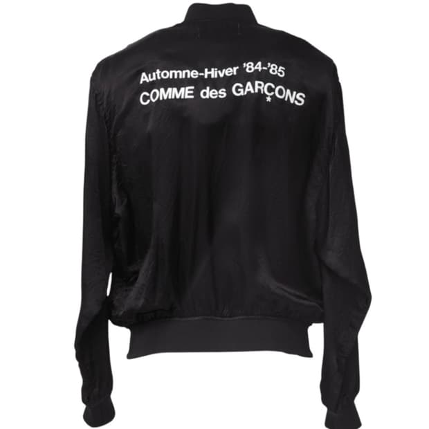 꼼데가르송 84-85 스태프 블루종 블랙