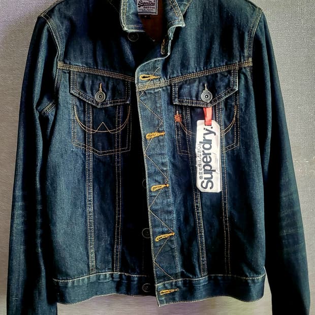 [택달린 새상품] SUPERDRY 수퍼드라이 청자켓
