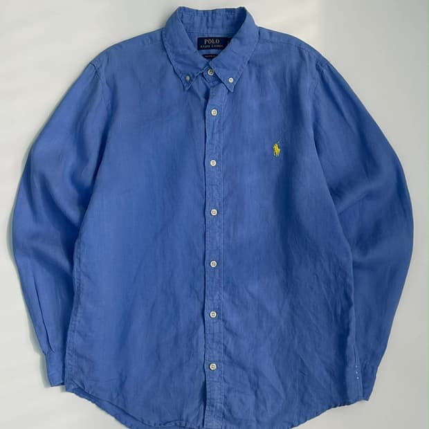 [S] 폴로 랄프로렌 신형 큐알 린넨 셔츠