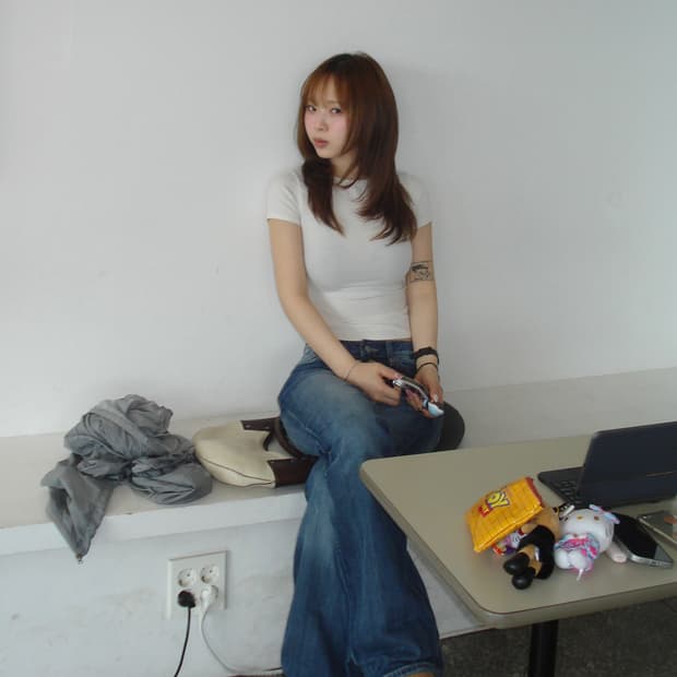 새상품) 아워캐비넷 부츠컷 L