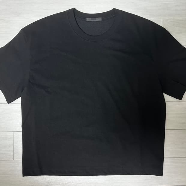 다이브인 크롭 반팔 티셔츠 0 [블랙]