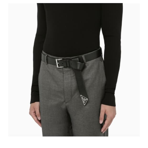 프라다 스무스 사피아노 레더벨트 팝니다