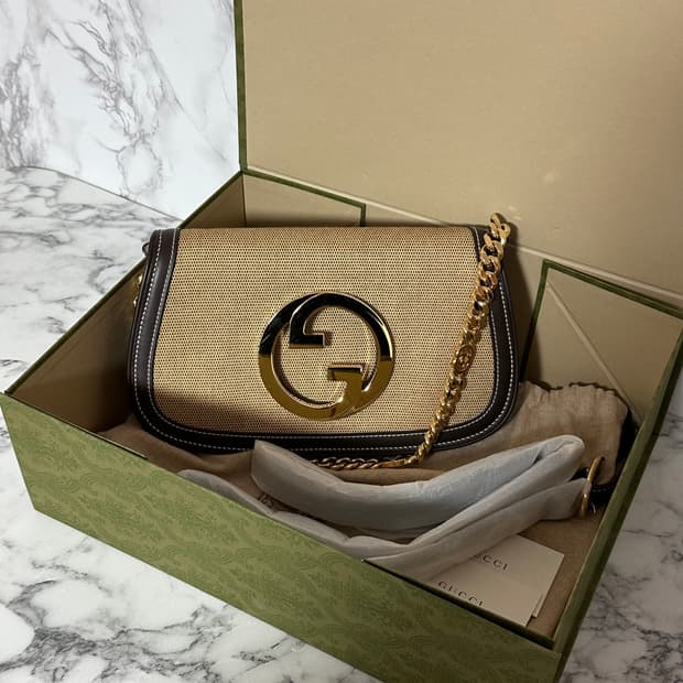 [ 새상품,OS ] 구찌 블론디 체인 숄더 크로스백