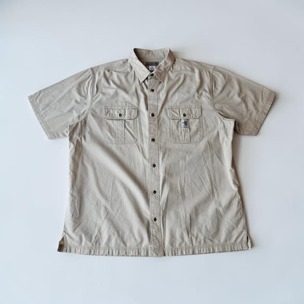 FR칼하트 면 오버핏 긴팔셔츠 XL