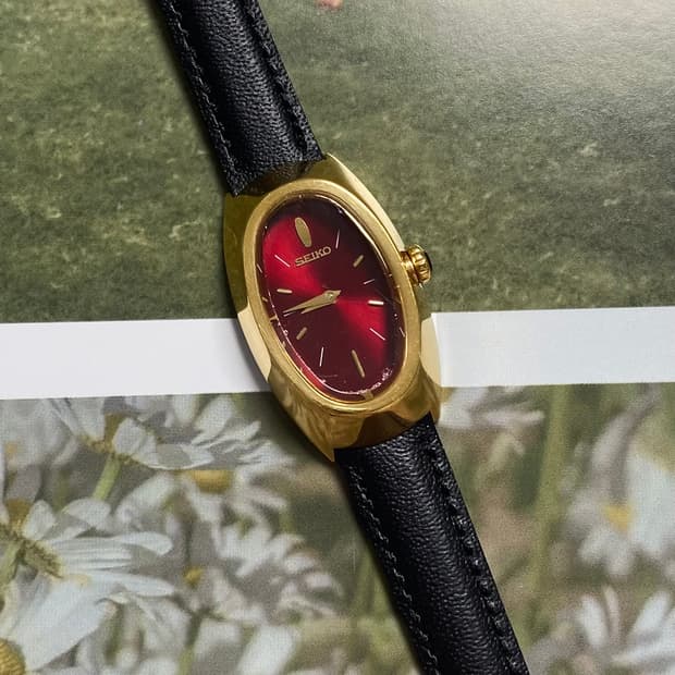 Seiko 세이코 오벌 레드 선레이