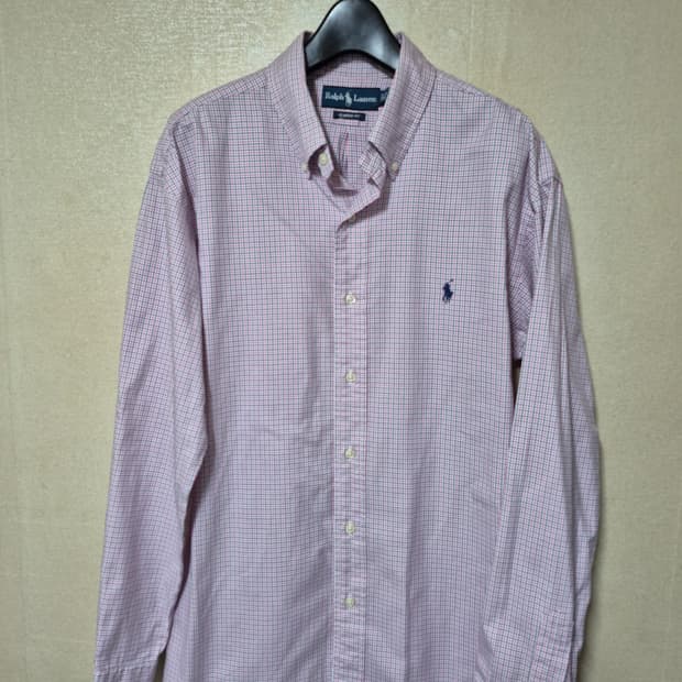 폴로 랄프로렌 잔체크 셔츠