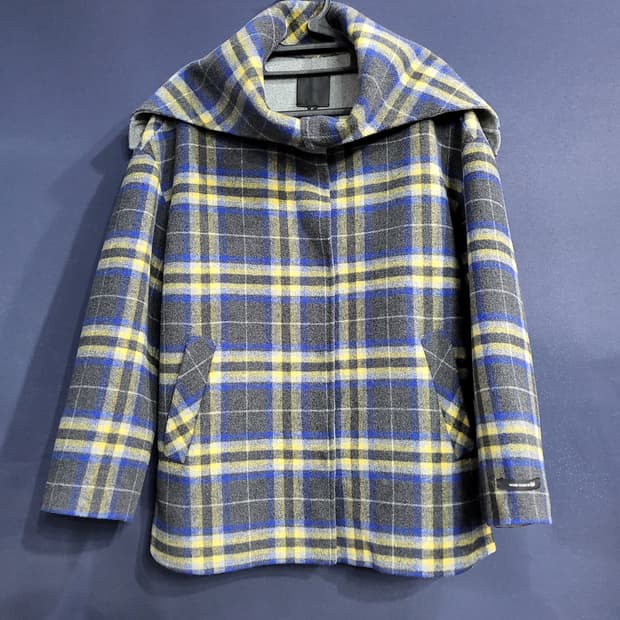 Leshop 핸드메이드 빅카라 오버핏 코드자켓