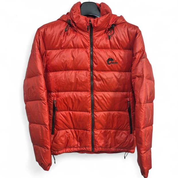 네파 NEPA 후드 패딩 점퍼 레드
