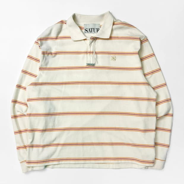 세터 24FW 스트라이프 피케 카라 롱슬리 PN5694   