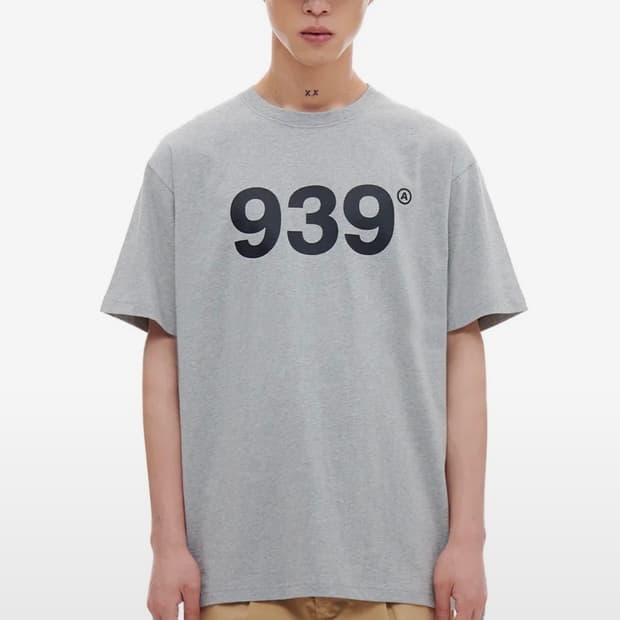 아카이브볼드 939 반팔티셔츠 그레이