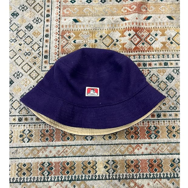 벤데이비스 리버시블 버킷햇 베이지 퍼플 #csz4028