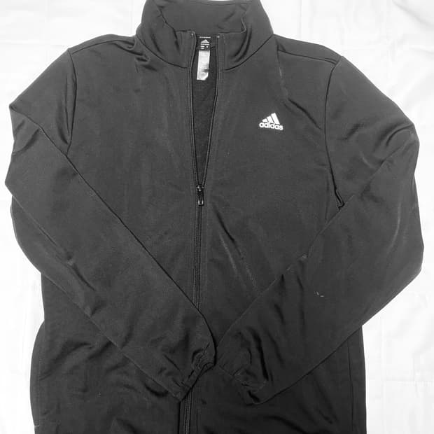 아디다스 검정 집업