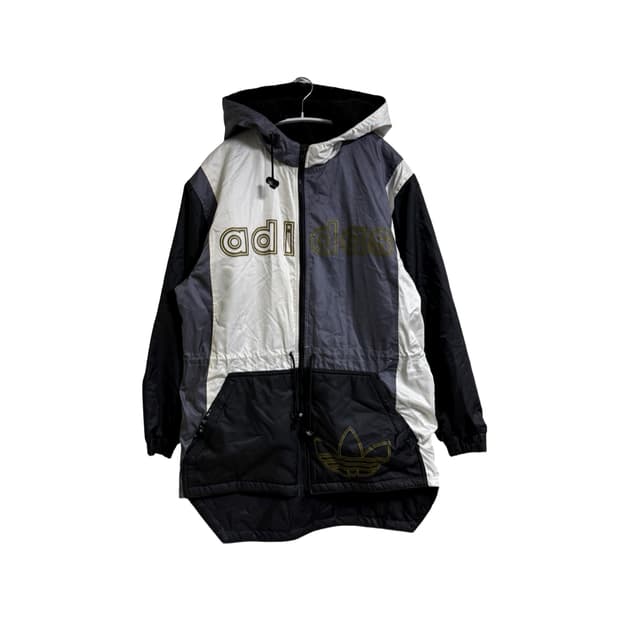 아디다스 90s 데상트 쉐르파 후드 자켓