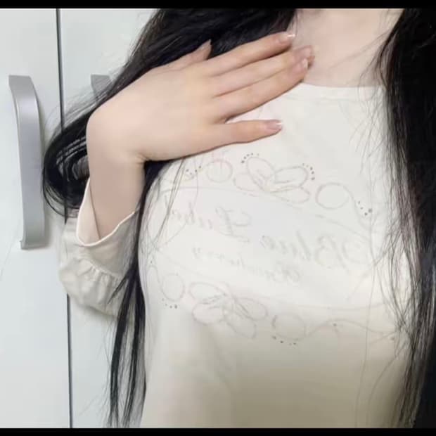 대대장 버버리 블루라벨 뮤트 셔링 T