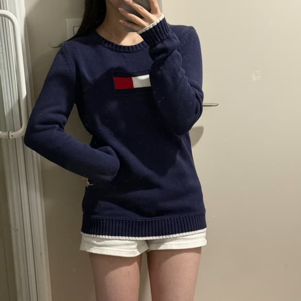 타미힐피거 니트