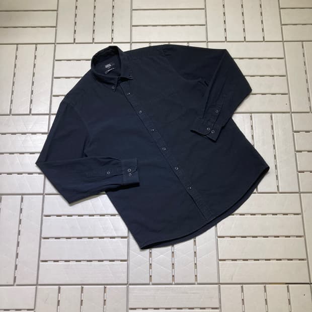 [L]무신사스탠다드 레귤러핏 셔츠 블랙 0749