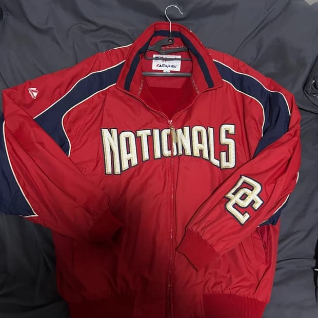 마제스틱 워싱턴 내셔널스 야구 자켓 XL