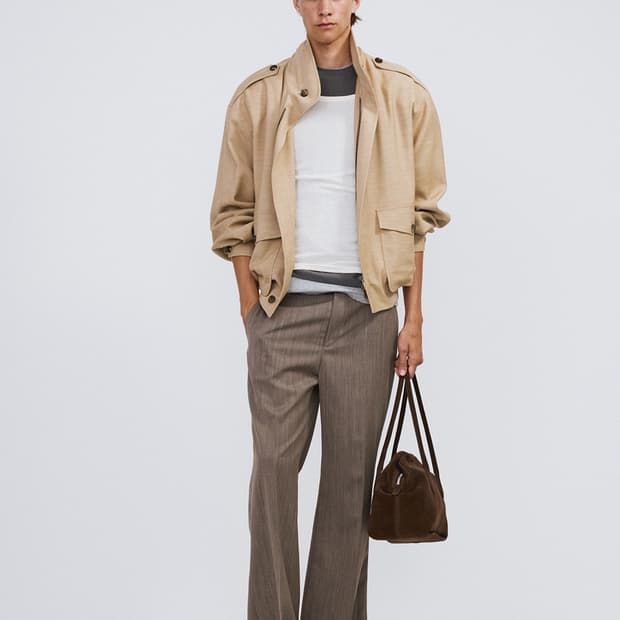 26SS 렉토 비스코스 헌팅 점퍼 자켓 데저트