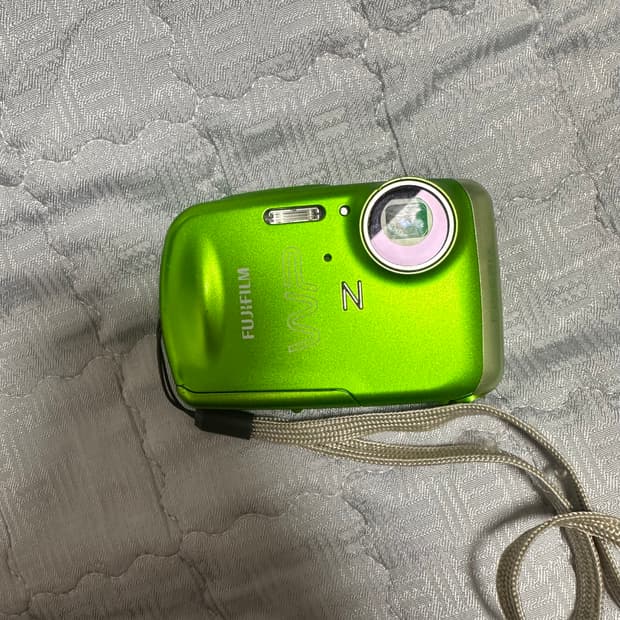 후지필름 파인픽스 z33wp 그린 디지털 카메라 디카