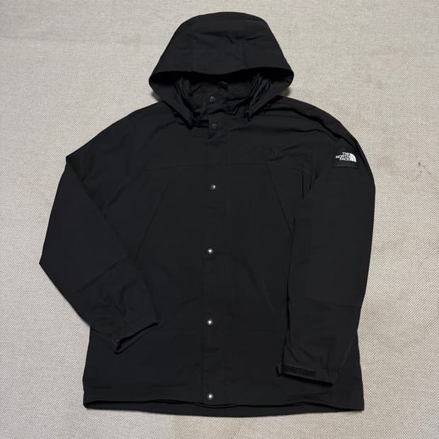 노스페이스 사이드로고 나일론 바람막이