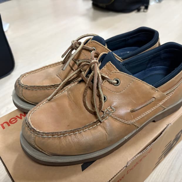빈티지 팀버랜드 보트슈즈