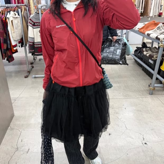 몽벨 빈티지 바람막이 L