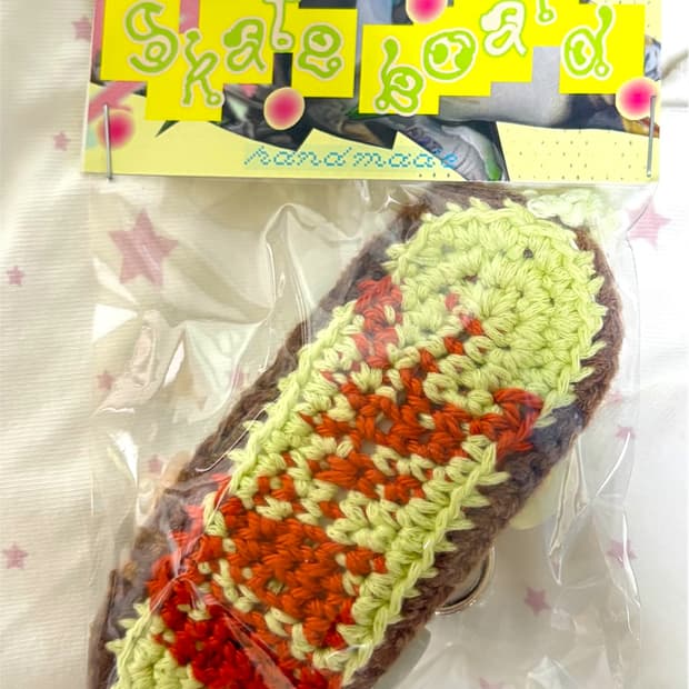Handmade Skateboard keyring NO.4