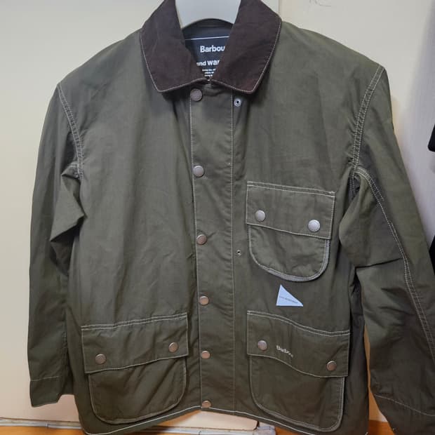 M) 바버 x 앤드원더 피벗 자켓 Made in Japan