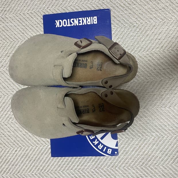 버켄스탁 토키오2 스웨이드 토프 240