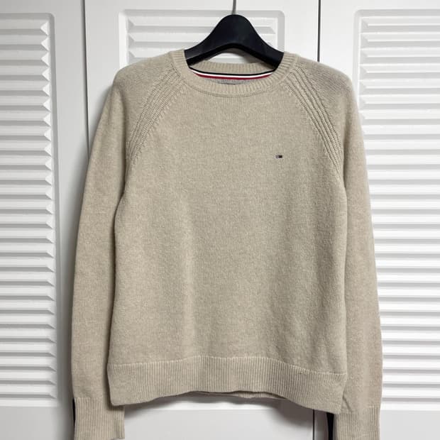 타미힐피거 니트 티셔츠