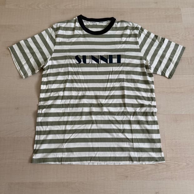 Sunnei 스트라이프 반팔
