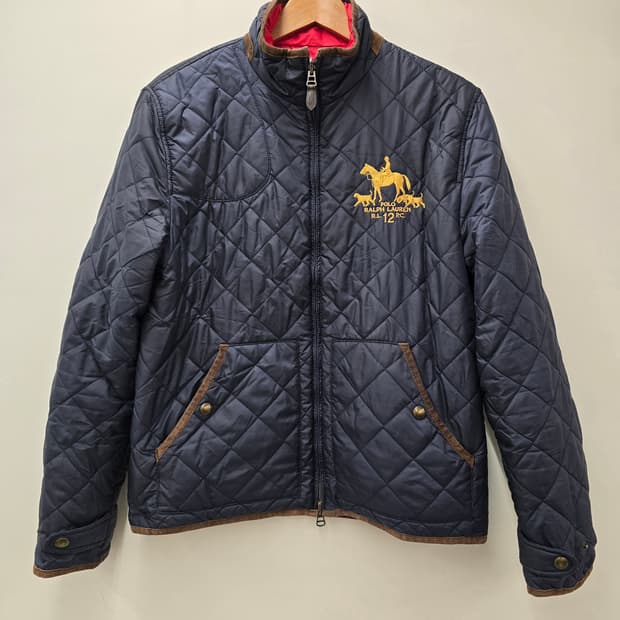 폴로 랄프로렌 리버시블 투웨이 퀼팅점퍼.
싸이즈 95