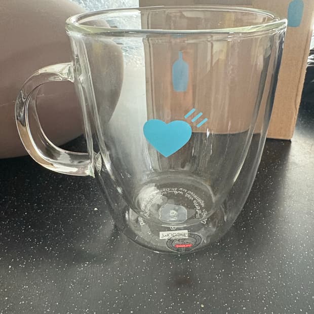 휴먼메이드 블루보틀 더블글라스 새상품:)