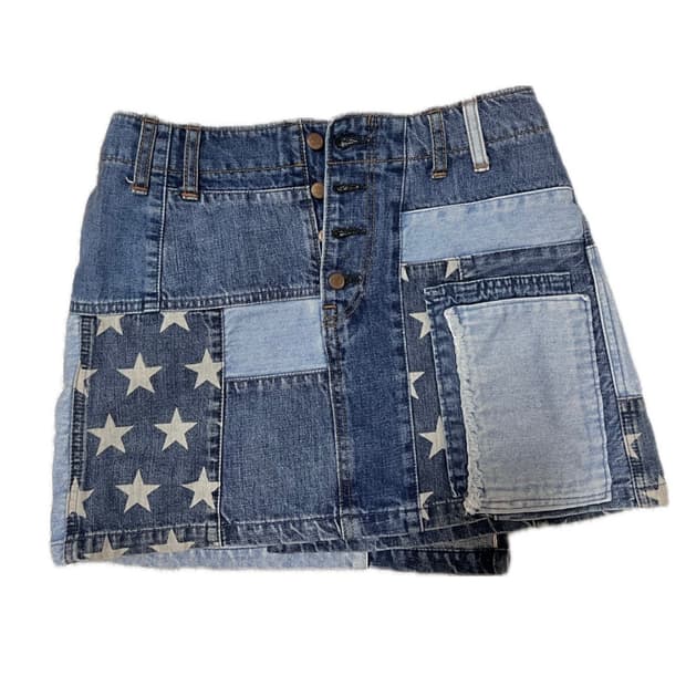 Hysteric Glamour 히스테릭 글레머 빈티지 별 청 치마 판매