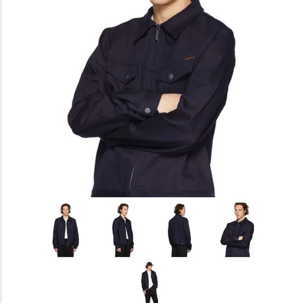 [95] 누디진 인디고 데님자켓