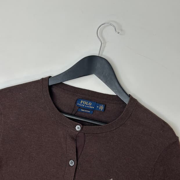 Polo 폴로 브라운 가디건
