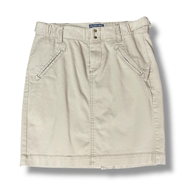 (30) 폴로진스 베이지 코튼 미니 스커트 26