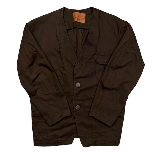 y’s 와이즈 요지 야마모토 브라운 자켓 L
