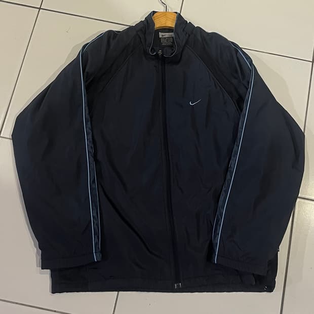 나이키 다크네이비 사이드라인 윈드브레이커 바람막이