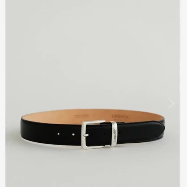 얼바닉30 보나 와이드 벨트 블랙