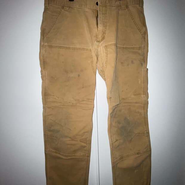 칼하트 빈티지 더블니(32)