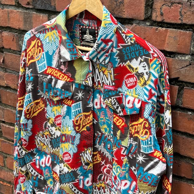Hysteric Glamour Cartoon Trucker Jacket
