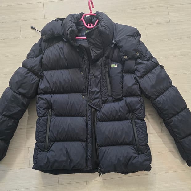 라코스테 정품 구스다운 패딩 100