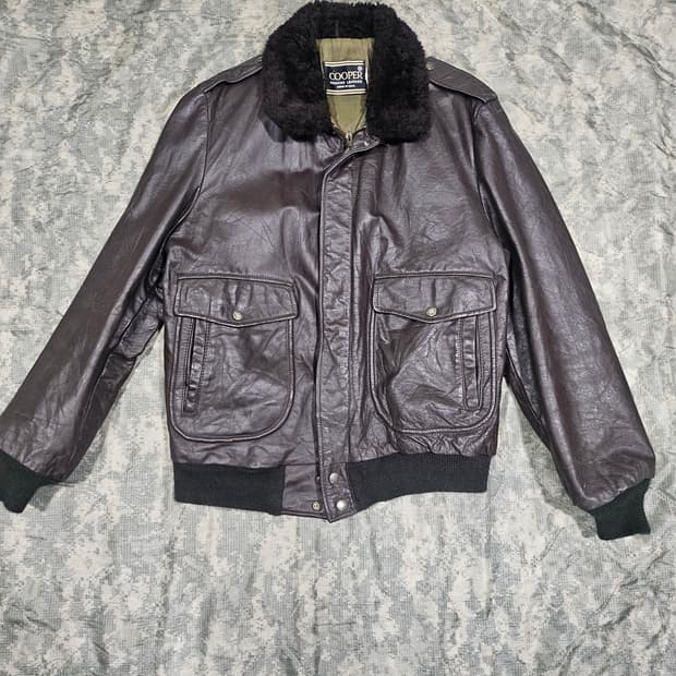 쿠퍼사 G1 레더자켓 42